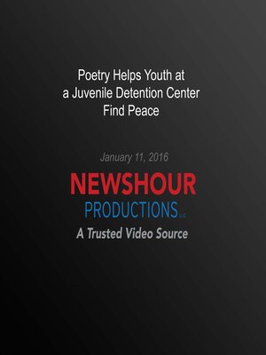 cover image of Poetry Helps Youth At a Juvenile Detention Center Find Peace